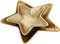 SVJ Schaal - 25x25x3 cm - Aluminium - Goud - Set van 2