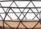 SVJ Schalen Rond - 28 x 28 x 10 cm - Metaal/Hout - Zwart - Set van 2