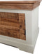 SVJ TV-Meubel Rechthoekig - 38 x 114 x 45 cm - Hout - Wit/Bruin