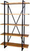 SVJ Wandrek Rechthoekig - 36 x 115 x 190 cm - Hout - Zwart