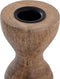 SVJ Windlicht - 6x6x20 cm - Hout - Naturel - Set van 2