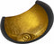 SVJ Windlicht Rond - 11 x 20 x 21 cm - Metaal - Zwart/Goud