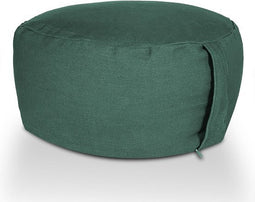 SVJ Yogakussen Rond - 31 x 31 x 16 cm - Katoen - Turqoise