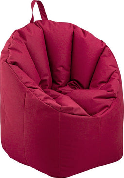 SVJ Zitzak Rond - 70 x 70 x 80 cm - Nylon - Rood
