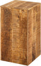 SVJ Zuil Rechthoekig - 27 x 27 x 50 cm - Hout - Bruin