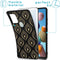 iMoshion Hoesje Geschikt voor Samsung Galaxy A21s Hoesje Siliconen - iMoshion Design hoesje - Goud / Gold Peacock Feather