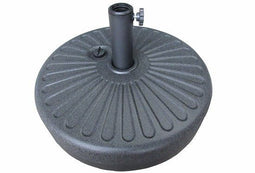 Parasolvoet - Vulbaar - Rond 60 cm - Zwart