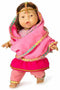 Berjuan Friends of The World babypop 38 cm met roze outfit