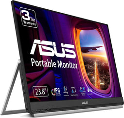 ASUS ZenScreen MB249C - Portable Monitor - 24 inch FHD IPS - USB-C 60W - 75Hz - Met Stand
