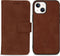 iMoshion Hoesje Geschikt voor iPhone 13 Mini Hoesje Met Pasjeshouder - iMoshion Uitneembare 2-in-1 Luxe Bookcase - Bruin