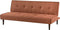 VISBY - Slaapbank 3-zits - Goudbruin - Polyester