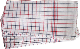 Theedoek nationale ruit ca 65x65cm 6st