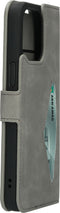 Mobiparts iPhone 14 Pro Max - Classic Wallet Case - Ruimte voor pasjes - Granite Grey