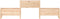 vidaXL - Plantenbak - 245,5x44x75 - cm - massief - grenenhout