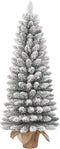 Black Box Trees Gerlos - Smalle Kunstkerstboom - H75 x Ø36 cm - Groen Frosted