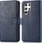 iMoshion Hoesje Geschikt voor Samsung Galaxy S22 Ultra Hoesje Met Pasjeshouder - iMoshion Luxe Bookcase - Donkerblauw