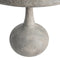 PTMD Flos Grey Mango Wooden Side Table Round