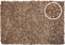 MUT - Shaggy vloerkleed - Beige - 160 x 230 cm - Leer