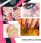 Nageltips Set met lijm, 500-DELIG Nageltips voor Gelnagels Ballerina, 10 Maten Helder Doodskist Nagels Tips met Tip Cutter Nagelbuffer en Bokkenpootje voor Beginners Thuisgebruikers Professionals