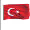 vidaXL - Vlag - Turkije - 90x150 - cm