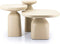 Sidetable Squand medium - beige - 45x45cm