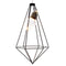Kaemingk Hanglamp - Grafisch design - Metaal - Zwart