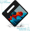 imoshion Galaxy Tab S7/S8 - Kidsproof Backcover - Schokabsorberend met handvat - Zwart