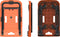 BLACK+DECKER Opvouwbare Transportwagen - Plateauwagen - Max. 90 KG - Hoogte Verstelbaar - 61,4 x 37,3 x 89,4 CM - Oranje