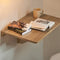 SoBuy FWT03-PF - Opklapbare Wandtafel - Ruimtebesparend - Bruin