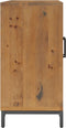 vidaXL - Dressoir - 75x35x70 - cm - massief - grenenhout - bruin