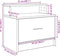 vidaXL - Nachtkastjes - 2 - st - met - lade - 51x31x47 - cm - grijs - sonoma - eikenkleur