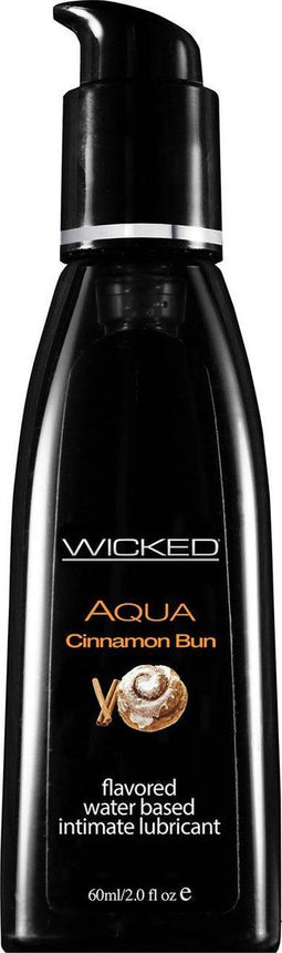 Wicked - Aqua Kaneelbroodje Glijmiddel waterbasis - 60 ml