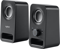 Logitech Z150 - Multimedia Speakers - 6W piekvermogen - Zwart (2 stuks)