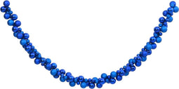 vidaXL - Kerstslinger - ballen - 175 - cm - polystyreen - blauw