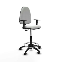 Piqueras y Crespo B1D01RN - Bureaustoel - Hoogteverstelbaar met armleuning - Wit
