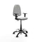 Piqueras y Crespo B1D01RN - Bureaustoel - Hoogteverstelbaar met armleuning - Wit