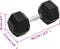 vidaXL - Halters - 27,5 - kg - gietijzer