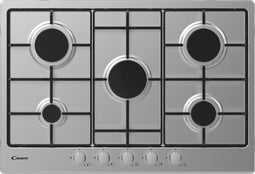 Candy Timeless CHW7X Roestvrijstaal Ingebouwd Gaskookplaat 5 zone(s)