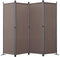Angel Living Kamerscherm - 4 Panelen - 224 x 165 cm - Bruin (4 panelen)