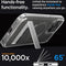 Spigen Ultra Hybrid S MagFit - Soft case - Air Cushion Technologie - Grafiet - iPhone 15 Pro