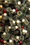 Black Box Trees Kaprun - Kunstkerstboom met LED Verlichting - H90 x Ø51 cm Groen Frosted Rood