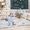 Lorena Canals - wasbaar vloerkleed - Vintage Map - 140 x 200 cm