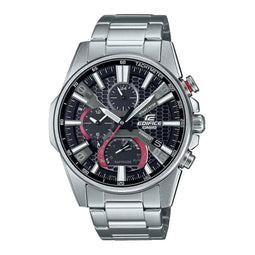 Casio Edifice EQB-1200D-1AER Horloge - Staal - Zilverkleurig - Ø 42 mm