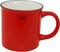 CABANAZ - mok, keramiek, TEA/COFFEE MUG, 250 ml, rood