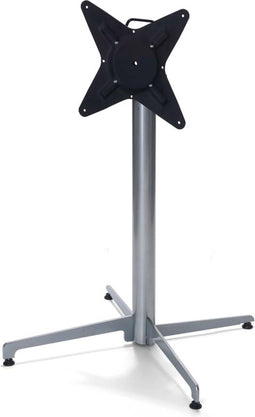 Tafelpoot X-Cross Laag Grijs 74cm - Giga Meubel