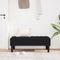 vidaXL - Zwarte - Bank - 113x57x39 - cm - Stof