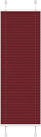 vidaXL - Plissé - rolgordijn - 50x100 - cm - stofbreedte - 49,4 - cm - bordeauxrood