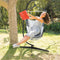 Coast C-vormige Hangstoel Standaard - 207cm - 150kg - Zwart