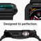Just in Case Rugged Armor Pro - Beschermhoes voor Apple Watch (44/45mm) - Stevige bescherming - Zwart