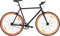 vidaXL - Fiets - met - vaste - versnelling - 700 - c - 51 - cm - zwart - en - oranje